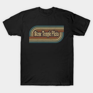 Stone Temple Pilots Vintage Stripes T-Shirt